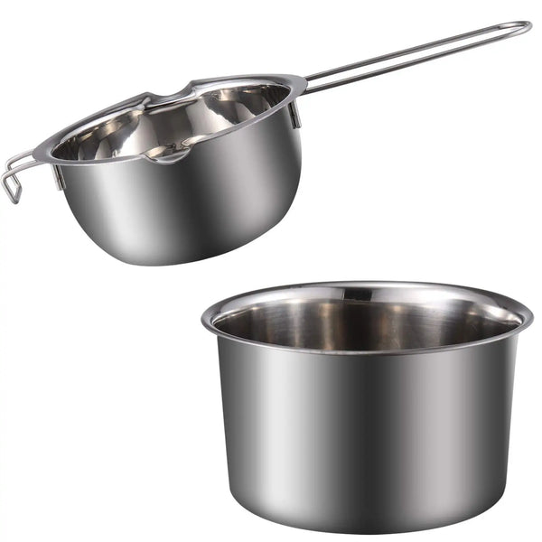 Kit fai da te per la creazione di candele per aromaterapia fatte a mano, strumenti di design per la fabbricazione di sapone, forniture per dolci natalizi, misurino, pentola per sciogliere la cera
