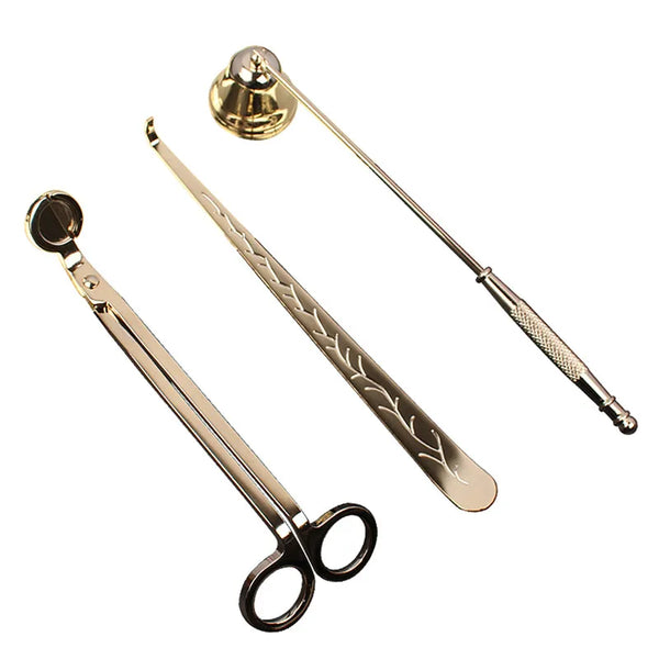 Set di utensili per candele moderne ,3 pezzi per la cura della candela.